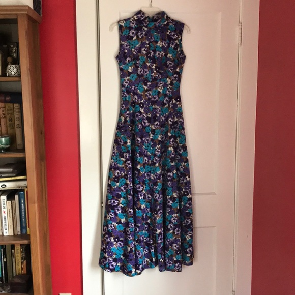 🎉Vintage floral maxi dress🎉HOST PICK🎉6/12/18🎉 - Picture 4 of 8